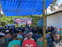 Reses di Jonjo, Anggota DPRD Gowa, Fraksi Perindo H. Makmur Mangun Torehkan Aspirasi Petani