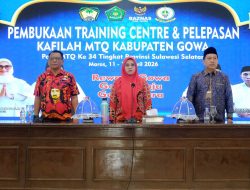 Bupati Talenrang Lepas Kafilah Gowa Pada MTQ Tingkat Sulse