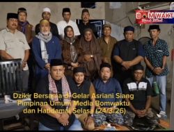 Media BomWaktu Gelar Zikir Bersama, Doakan Gowa Terhindar dari Petaka dan Isu Provokatif