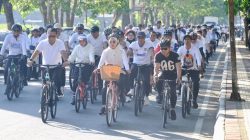 Canangkan Gerakan Ayo Bersepeda, Bupati Gowa Dorong Hemat Energi